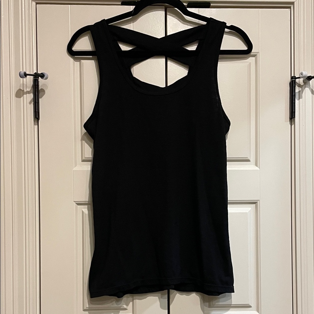 Black Sleeveless Top